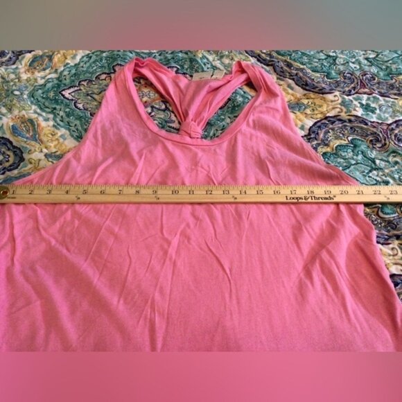 Cato 14/16w  pink sleeveless tank top with scoop neck. (0048) - Picture 6 of 7
